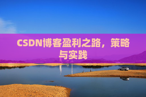 CSDN博客盈利之路，策略与实践