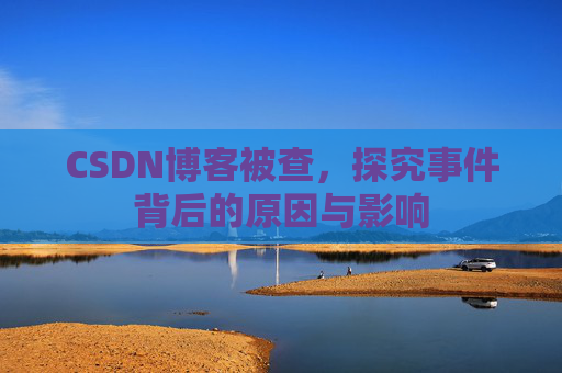 CSDN博客被查，探究事件背后的原因与影响